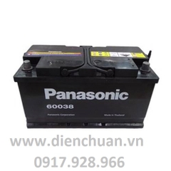 Ắc quy Panasonic 12V-100Ah Din 60038