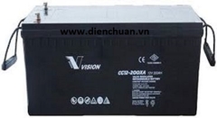 Ắc quy Vision 12V-200Ah CG12-200XA