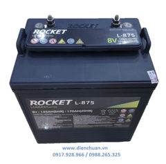 Ắc quy xe điện Rocket 8V-170Ah L-875