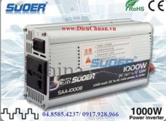 Máy kích đổi điện Suoer 1000W-24V SAA-1000B