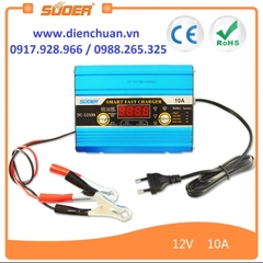 Bộ sạc bình ắc quy 10A 12V-100Ah Suoer DC-1210A