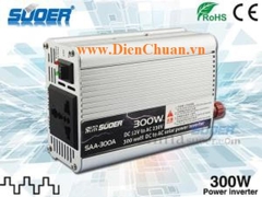 Máy kích đổi điện Suoer 300W-12V SAA-300A