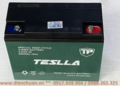 Ắc quy xe đạp điện 12V-20Ah TESLLA 6-DZF-20 ( Model 30A)