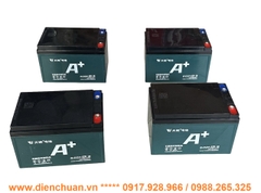 Ắc quy xe đạp điện Tianneng 12V-12Ah/12.3Ah - Ắc quy Thiên Năng A+ 6-DZF-12 ( 12V 12Ah)