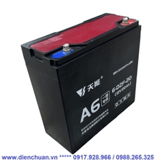 Ắc quy xe đạp điện Tianneng A6 12V-20Ah 6-DZF-20/ Ắc quy Thiên Năng 12V 20Ah hàng cao cấp nặng 7kg