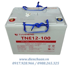 Ắc quy Tianneng TNE12-100 (12V-100AH )/ ắc quy xả sâu dùng cho xe điện, Solar 12V-100Ah TN Power TNE12-100 (12V-100ah)