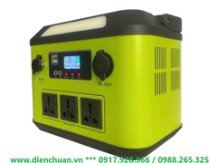 Trạm sạc di động 220V 500W/ máy phát điện di động sử dụng pin Lithium