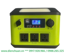 Trạm sạc di động 220V 500W/ máy phát điện di động sử dụng pin Lithium