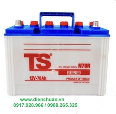 Ắc quy Tia Sáng 12V-70Ah N70R/L ( TS N70/ 12V 70Ah)