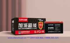 Ắc quy xe Xupai 12V 14Ah 6-FD-14 / 6-DZF-14 dùng cho xe đạp điện, loa kéo, ups, thắp sáng