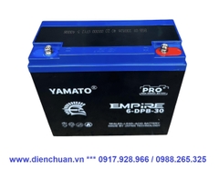 Ắc quy xe đạp điện 12V 30Ah Yamato (6-DZF-30/ 6-FM-30/ 6-DPB-30 / YMT-12-30)