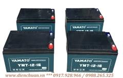 Ắc quy xe đạp điện Yamato 12V 16AH ( Yamato YMT-12-16 )