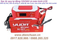 Máy sạc ắc quy tự động 12V/24V sạc cho ắc quy từ 5Ah đến 100Ah YUDA YD1224-8A