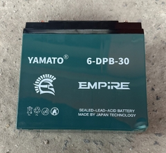 Ắc quy xe máy điện Yamato 12V 30AH (6-DPB-30) - Bình xước móp góc do vận chuyển, mới 100%- Bán thanh lý giá rẻ
