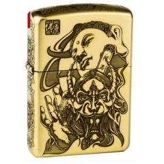 Zippo Armor đồng HOA KHAI PHẬT HIỂN vỏ dày