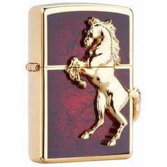 Zippo Ngựa mạ vàng