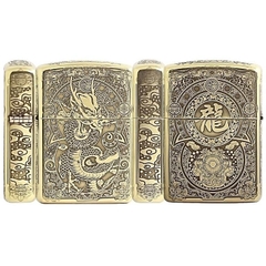 bật lửa zippo đồng thau