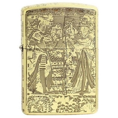 zippo đồng vỏ dày