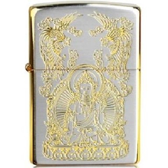 Zippo Phật bà bạc