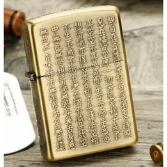 Zippo kinh phật dập nổi