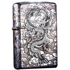 zippo bạc khối