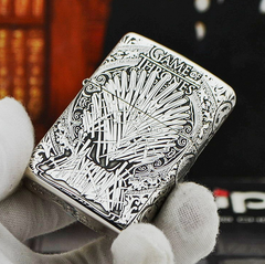 Zippo Sterling Silver 925 Game of Thrones