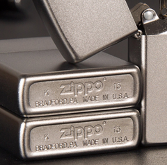 zippo satin