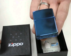 Zippo 20446 saphire xanh biển 2