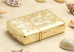 zippo mạ vàng