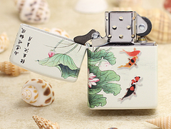 zippo cửu ngư quần hội