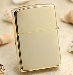 zippo mạ vàng