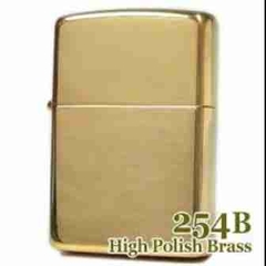 zippo 254b mỹ vàng bóng