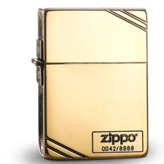 zippo bản lề ngoài hoa văn giới hạn 8888