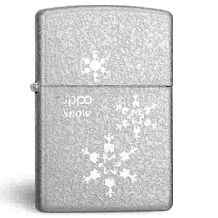 zippo tuyết rơi