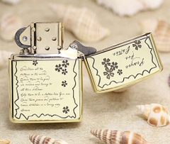 zippo cha dắt con vỏ dày 2