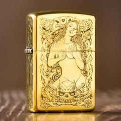 zippo cô gái đẹp