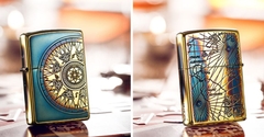 zippo bản đồ nước Mỹ xịn