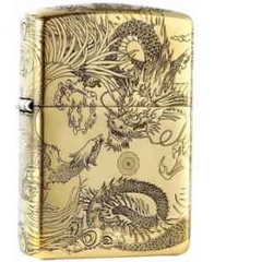 Zippo rồng phượng dày