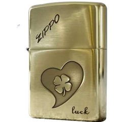 zippo luck trái tim