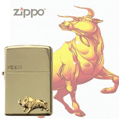 Bật lửa Zippo Mỹ Sửu con trâu năm 2021