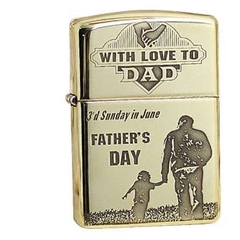 zippo with love to dad
