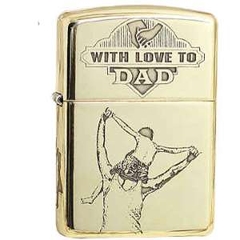zippo with love to dad