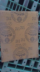 Giây nhám tờ P60 là loại thô nhất, hiệu Nikken, kích thước 230mmx280mm 4