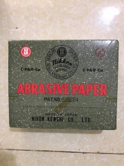 Giây nhám tờ P60 là loại thô nhất, hiệu Nikken, kích thước 230mmx280mm 5