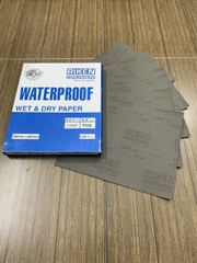 Giấy nhám chịu nước P320, hãng Riken, mã CP35, kích thước 9''x11'' 4