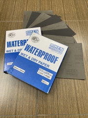 Giấy nhám chịu nước P320, hãng Riken, mã CP35, kích thước 9''x11'' 8