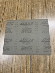 Giấy nhám tờ P150 RMC CP35, kích thước 230mmx280mm, chịu nước 1