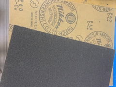 Giây nhám tờ P60 là loại thô nhất, hiệu Nikken, kích thước 230mmx280mm 2