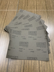 Giấy ráp mịn P400 Riken CP35, kích thước 230mmx280mm, màu đen 4