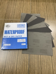 Giấy ráp mịn P400 Riken CP35, kích thước 230mmx280mm, màu đen 7